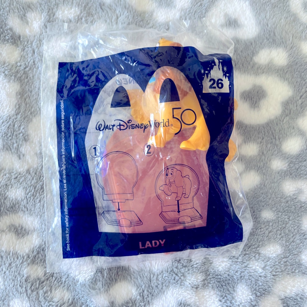 NEW IN THE BAG Lady Walt Disney 50th McDonald’s toy